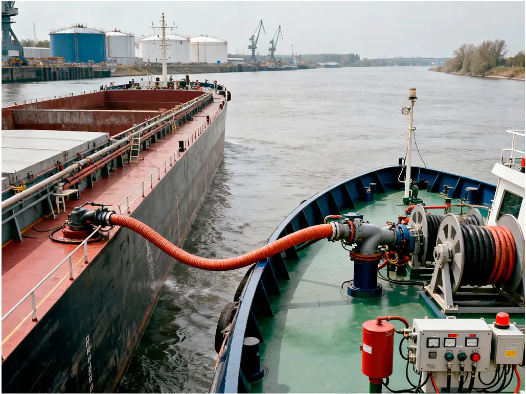 Автоматизация процесса бункеровки на речном флоте